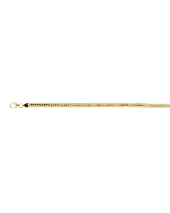 9CT Y/G HERRINGBONE 3.0mm/17cm